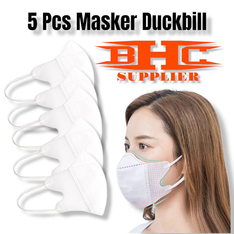 Masker Duckbill 3Ply / Masker Wajah / Masker Hidung