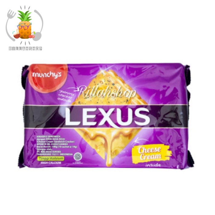 

Munchy's Lexus Krim Keju 12x19g