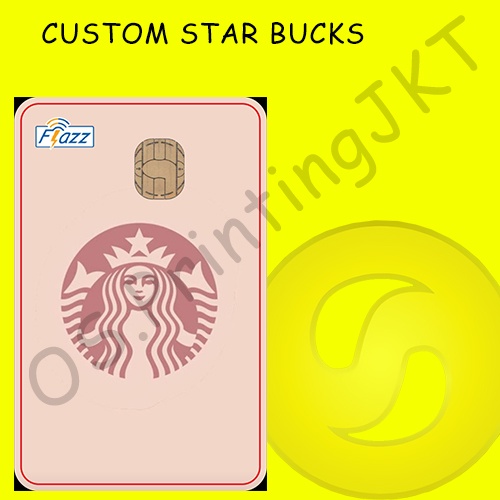 CUSTOM KARTU FLAZZ BCA GENERASI 2 ATAU EMONEY/SALDO 0 - SS