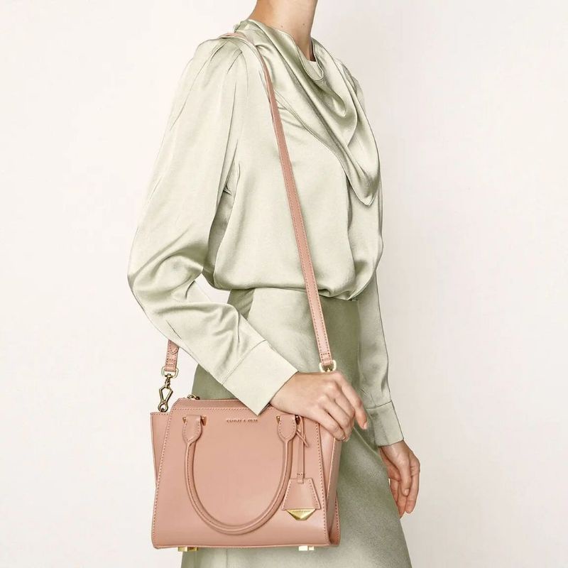 7.7 SALE | CK Structured Trapeze Bag / CK Double Handle Trapeze Tote Bag