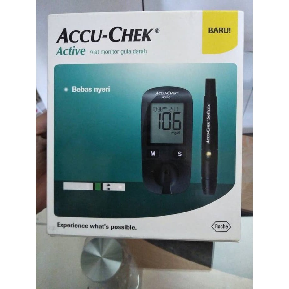 Accu-chek Alat Monitor Gula Darah /Tes gula darah accuchek