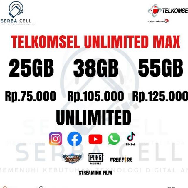 TELKOMSEL UNLIMITED MAX