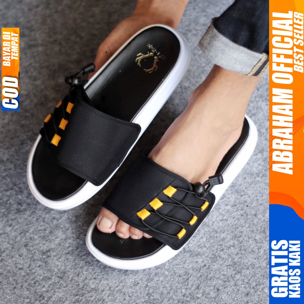 ABRHM X PANDEM sandal pria slide Slop original casual Murah Kekininan