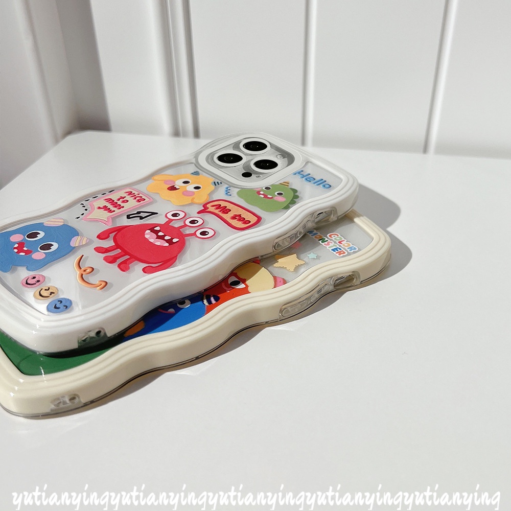 Soft Case Tpu Motif Kartun Monster Kecil Untuk Samsung A13 A12 A50 A50s A30s A03 A03s A32 A21s A31 A23 A52 A52s A02s A22 M32 M22 M11