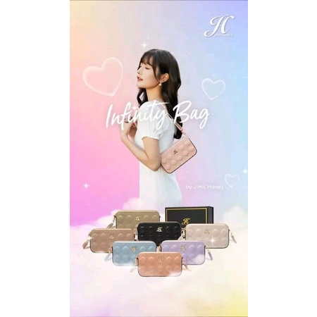 Infinity Bag From Jims Honey Original FREE Exclusive Box - Infinity Bag Jimshoney - Tas Wanita Infin