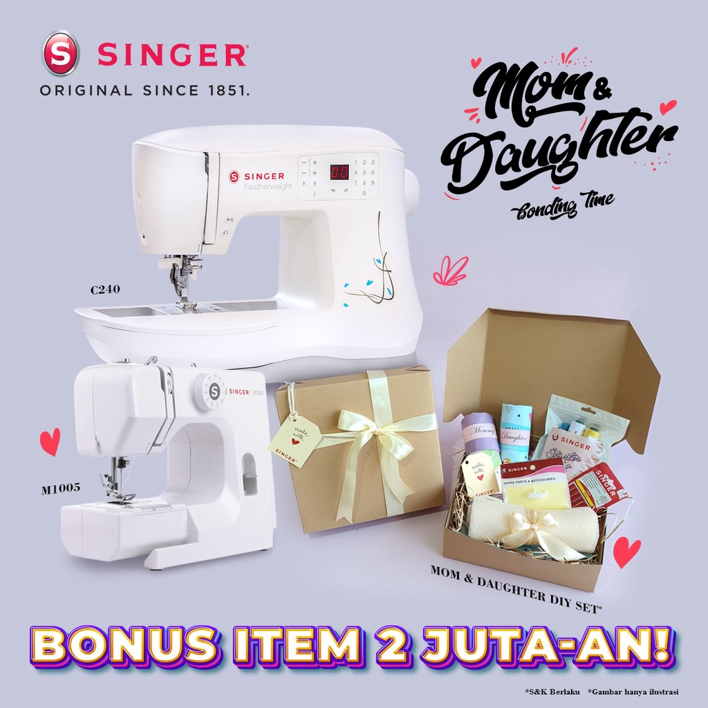 Mesin Jahit SINGER Featherweight C240