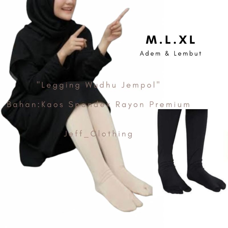 Lejing Wudhu Jempol | Legging Wudhu | Legging Wudhu Jempol | Leging wudhu | Leging Jempol | Legging