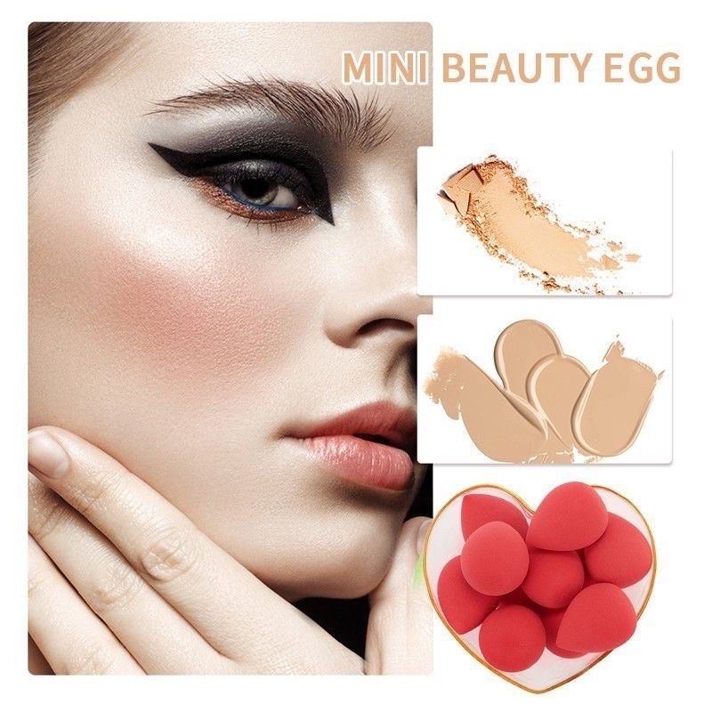 0BEAUTY BLENDER MINI ISI 5PCS / SPONS MAKEUP MINI ISI 5 / MAKE UP SPONGE MINI