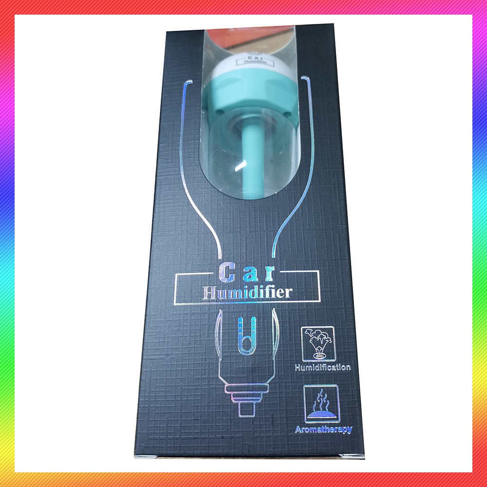 Grab Medan Taffware Nanum Car Vehicle Air Humidifier Aromatherapy Oil Diffuser - HUMI H57 - Blu