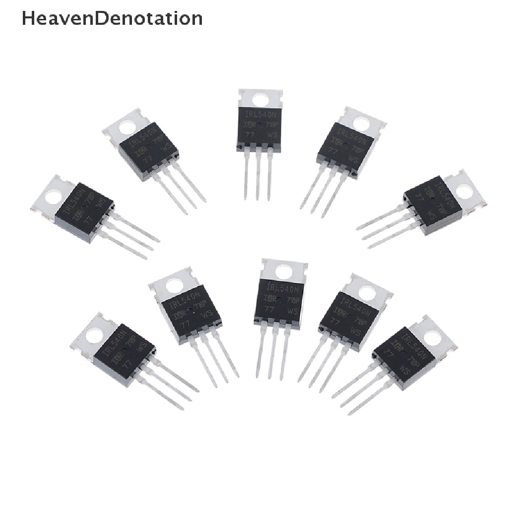 10pcs Irl540 Irl540N Power Mosfet To-220