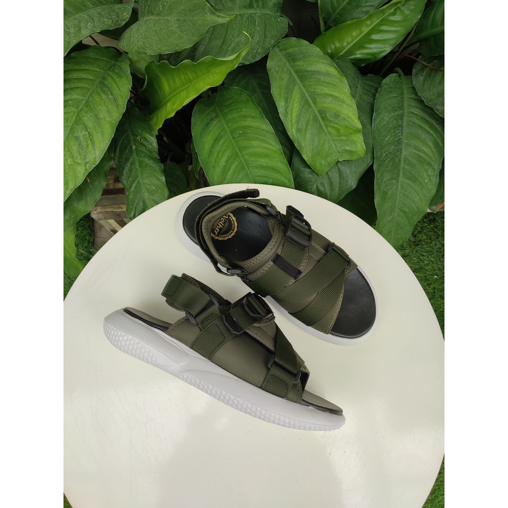 sandal kasual pria wanita volkerfootwear nuft mock up army