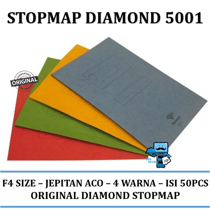 

Stopmap Diamond 5001 (Harga/Pak)