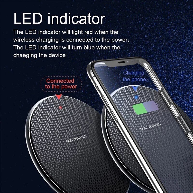 [RO ACC] W1 NANVAN DEKSTOP WIRELESS FAST CHARGING PAD / SMART WIRELESS CHARGER