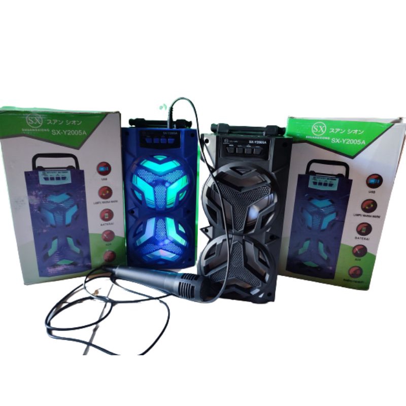 speacker bluetooth karaoke SX-Y2005A suara mantap