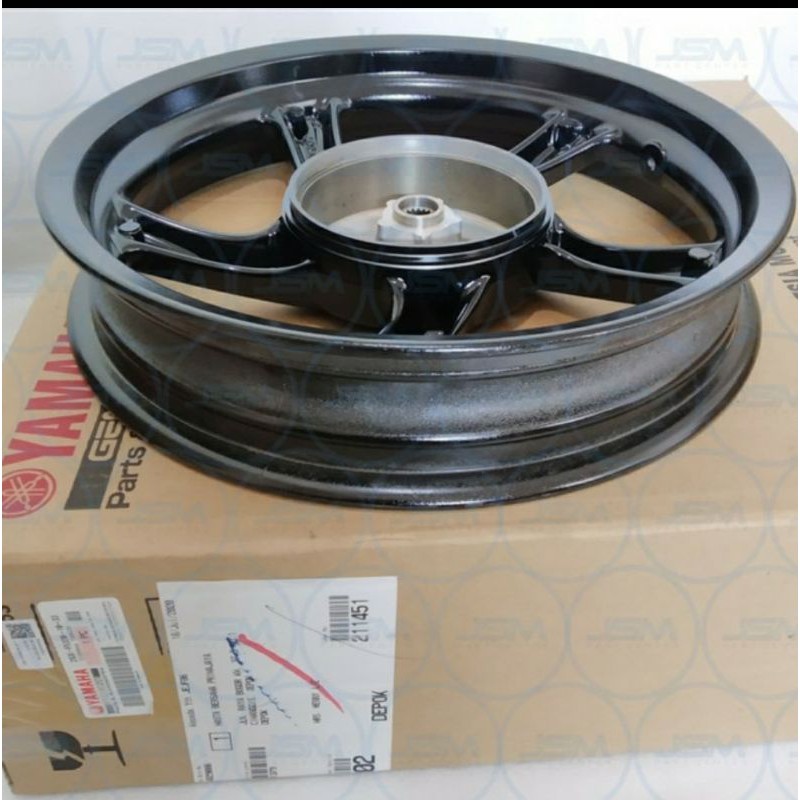 PELAK VELG BELAKANG MIO Z SOUL GT 125 ASLI ORI YAMAHA 2SX F5338 10 33