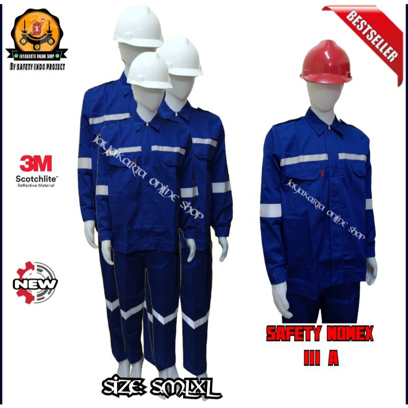 WEARPACK NOMEX/ SETELAN BAJU CELANA NOMEX ANTI PERCIKAN API