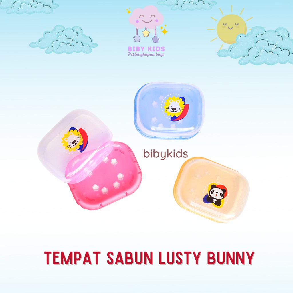 Tempat Sabun Bayi Lusty Bunny Lucu Perlengkapan Mandi Baby Newborn Peralatan Bayi Baru Lahir Murah