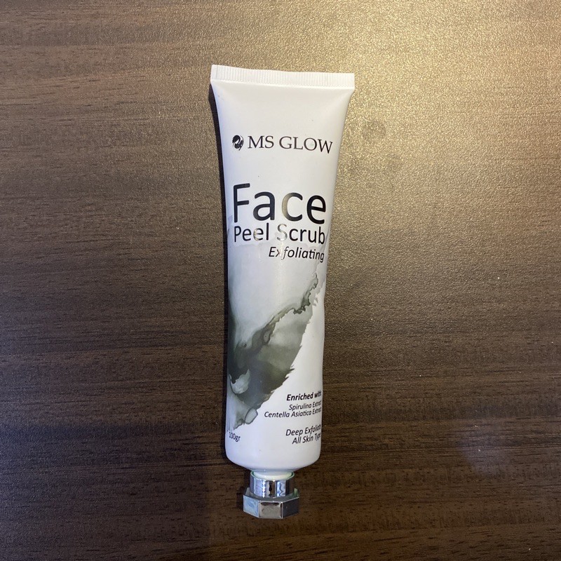 Ms Glow Face Peel Scrub preloved