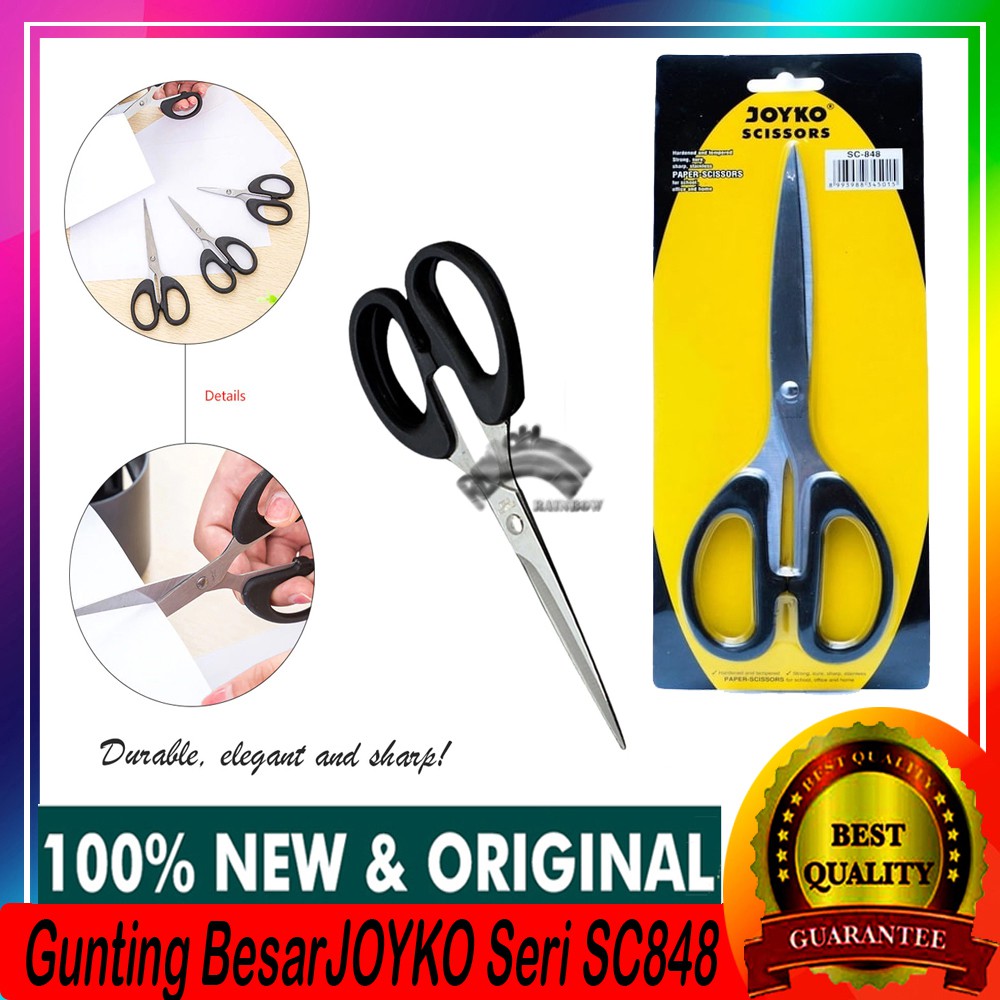 

Gunting Besar Joyko SC848 Gunting Joyko Gunting SerbaGuna Gunting Stainless Steel Gunting Kertas Joyko 848 Gunting Jumbo Serbaguna Joyko Gunting Besar Serbaguna Gunting Ukuran Besar