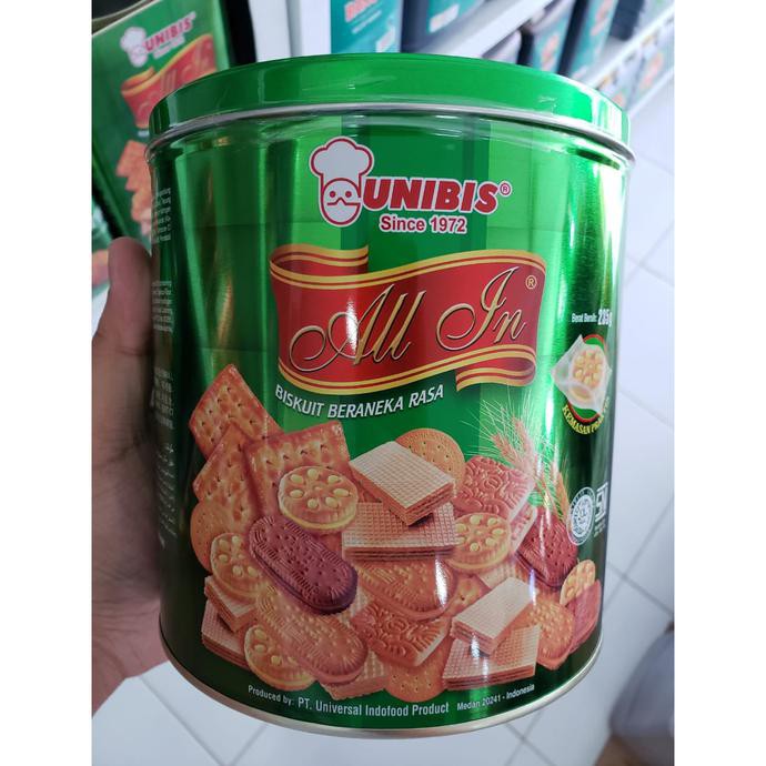 

Dapatkan Unibis Biskuit All In 1 Kaleng Hijau 235 Gram Juara