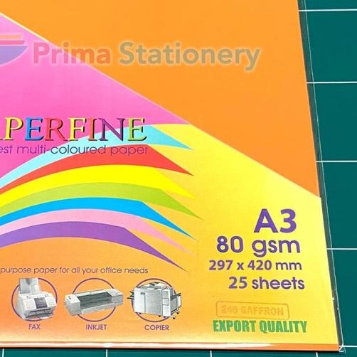 

Ω Kertas HVS Warna Paperfine A3 ( Warna Tua ) - Gold ☂