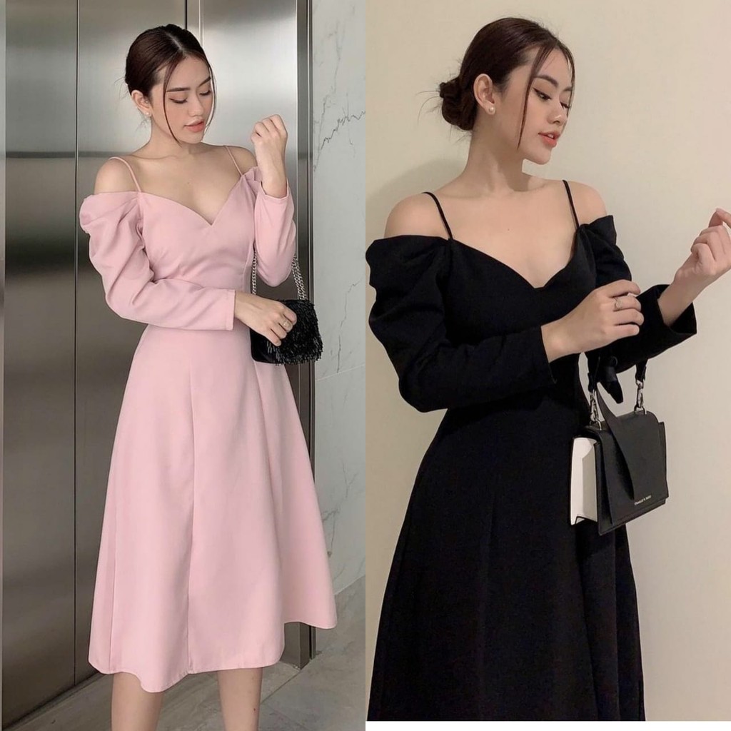 BAJU GAUN PESTA WANITA 1789 DRESS HALIMA BAHAN SCUBA TEBAL | DRESS KONDANGAN PARTY DRESS REALPICT LD