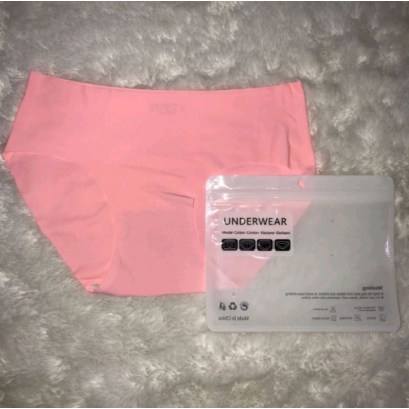Celana Dalam Uniqlo Airsm (Firsthand Gudang Harga Launching)-Pink