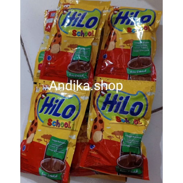 

susu Hilo school kemasan sachet 10@30gram