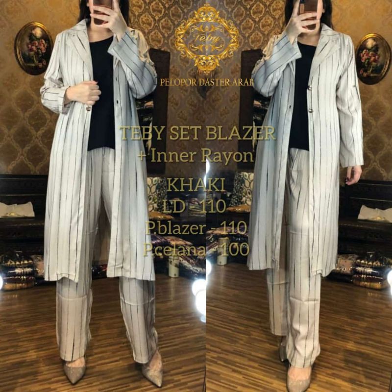 SET TEBY BLAZER