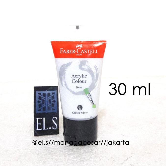 

Faber Castell Acrylic 30 Ml - Glitter Silver