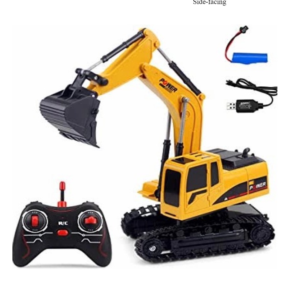 Jual Mainan Anak RC Truk Beko Excavator 360 Remote Kontrol Control Truck 360 Derajat Heavy