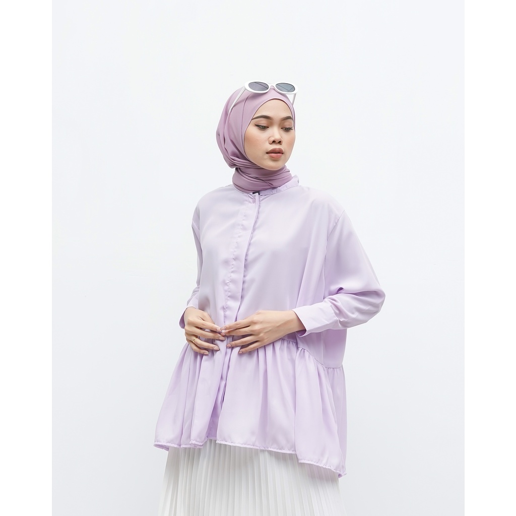 KEMEJA BLOUSE MARSHA REMPEL WOLFIS PREMIUM SHIRT B101 CO