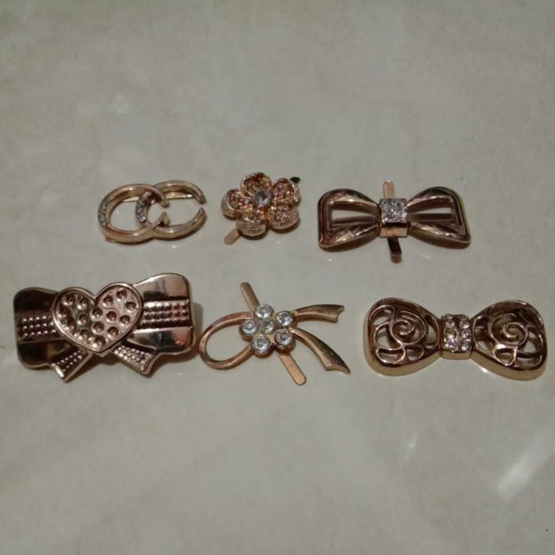 Aksesories logo tas/hiasan sepatu