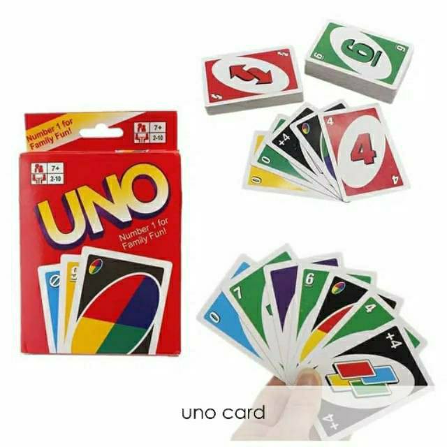 MAINAN ASAH OTAK ANAK UNO CARD TERMURAH KARTU UNO POLOS (A087) MURAH