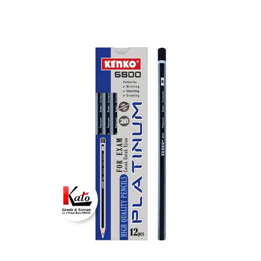 

Pensil Kenko Platinum 6800 Isi 12Pcs
