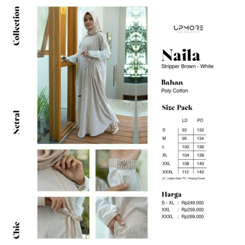 NEW ARRIVAL GAMIS UPMORE NAILA STRIPPER TERBARU GAMIS UPMORE DEWASA UPMORE GAMIS