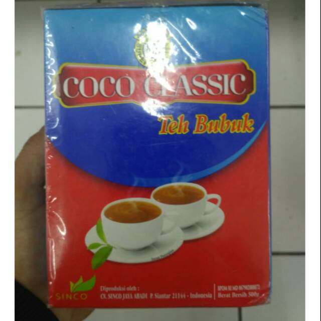 

TEH BUBUK CAP COCO CLASIC 500 gram - PRODUKSI SIANTAR