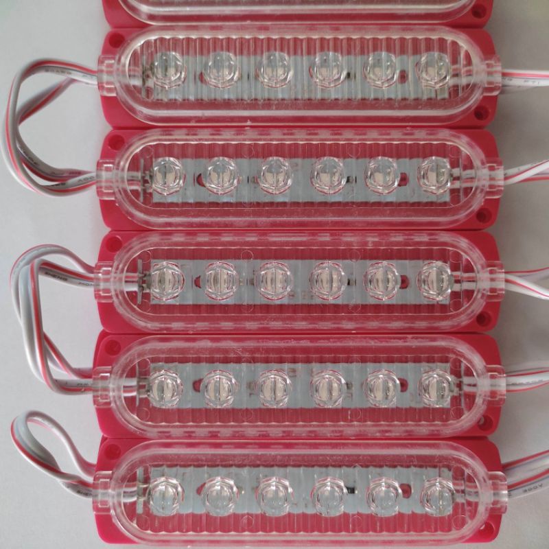 LAMPU LED KOLONG TRUK 6 TITIK 24VOLT