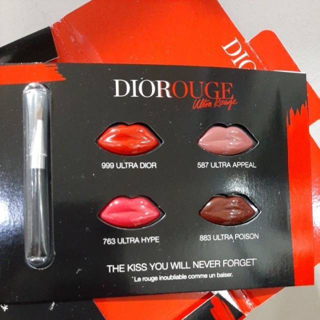 Dior sample card lipstick / Dior Lipstick