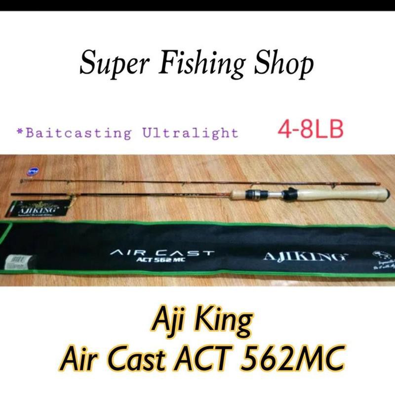 Joran Baitcasting Ultralight Ajiking Air Cast 165cm
