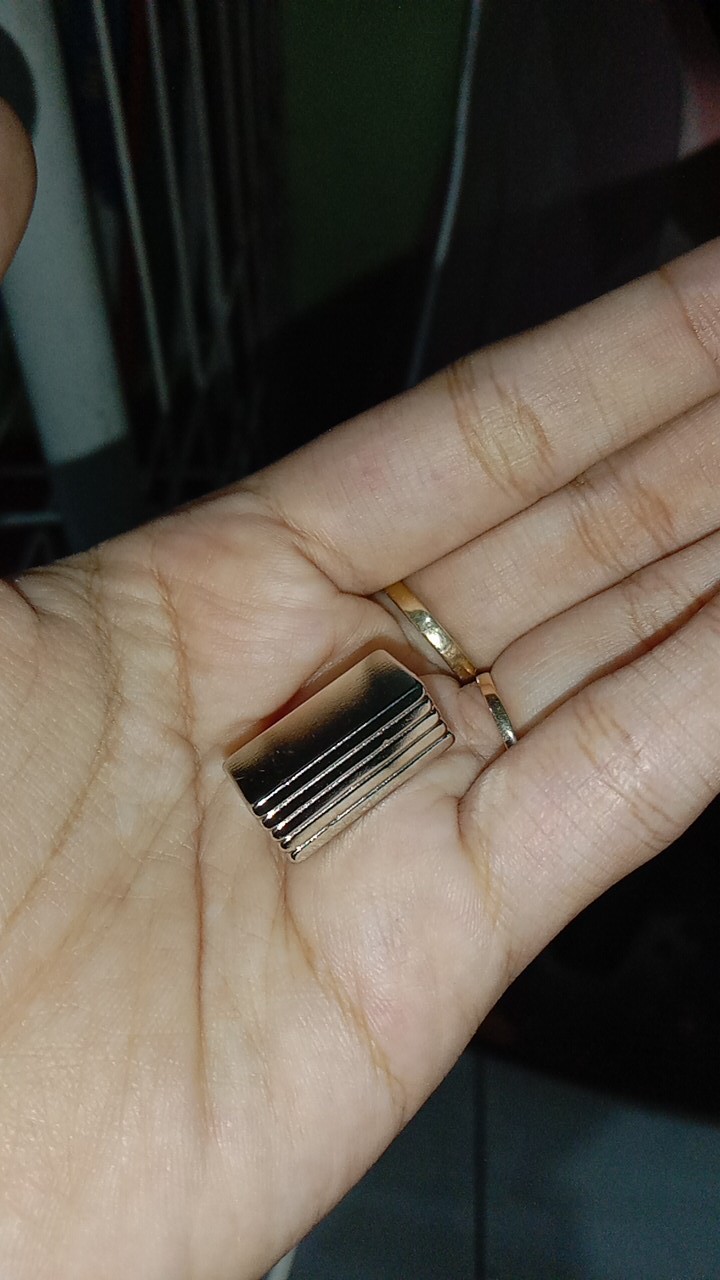 Magnet Neodymium Kotak 20x10x2mm Kuat Ndfeb N35 Eceran