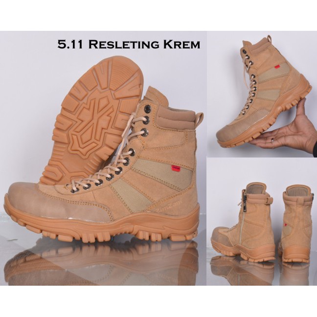 Promo Sepatu ZimZam PDL 511 Safety Resleting Krem