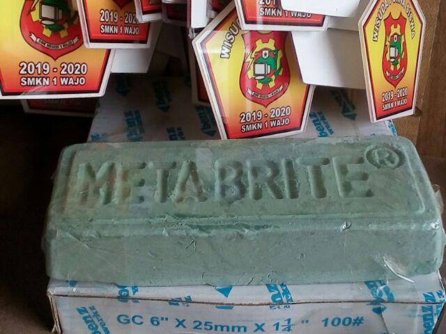 Batu Hijau 500 Gram Langsol Gosok Stainless Pengkilap Poles Kuningan Watu Ijo Bagus