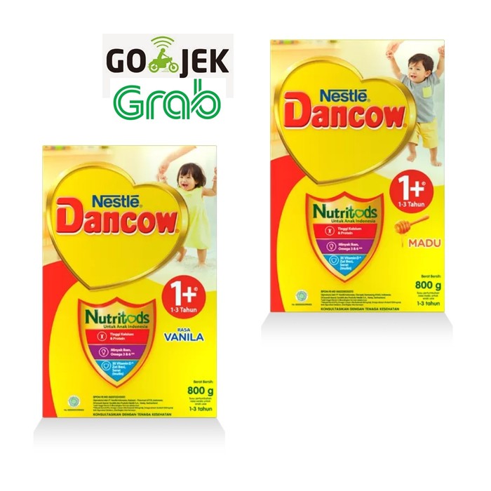 

DANCOW 1+ (1-3 TAHUN ) & 3+ (3-5 TAHUN) 800gr MADU / VANILA