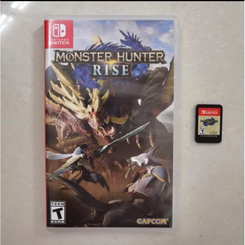 Monster Hunter Rise Nintendo Switch Kaset Preloved Seken