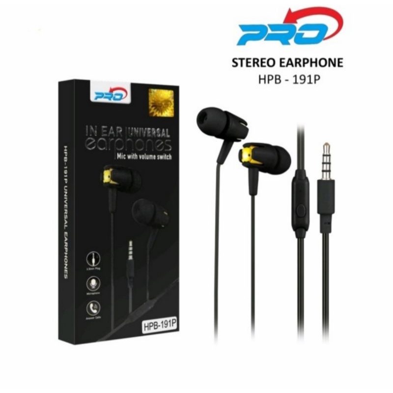 HEADSFREE HEADSHEET EARPHONE PRO HPB-191P