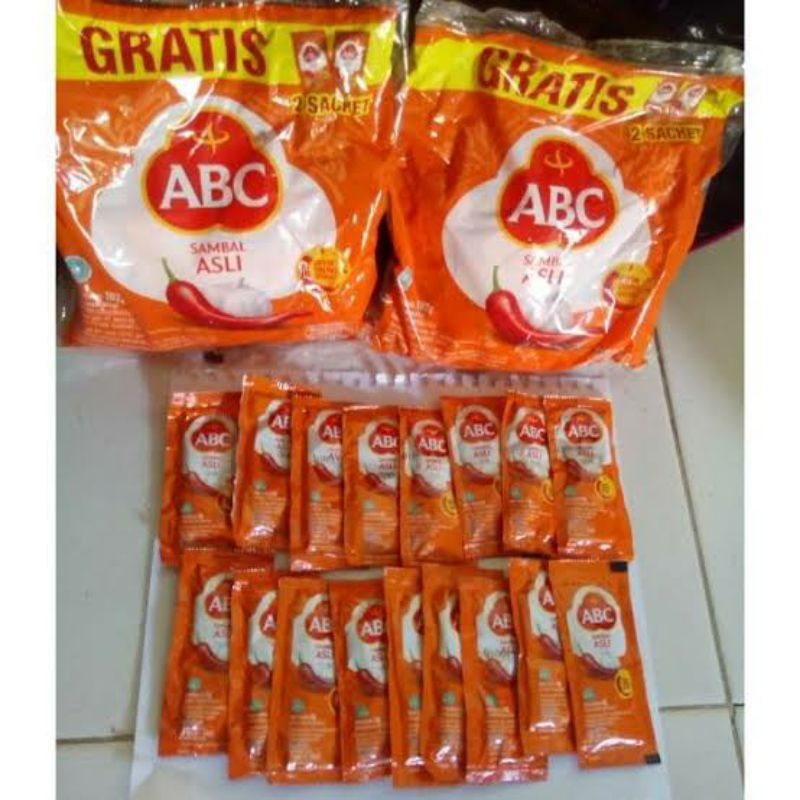 

Saus ABC stick 1pack isi 22