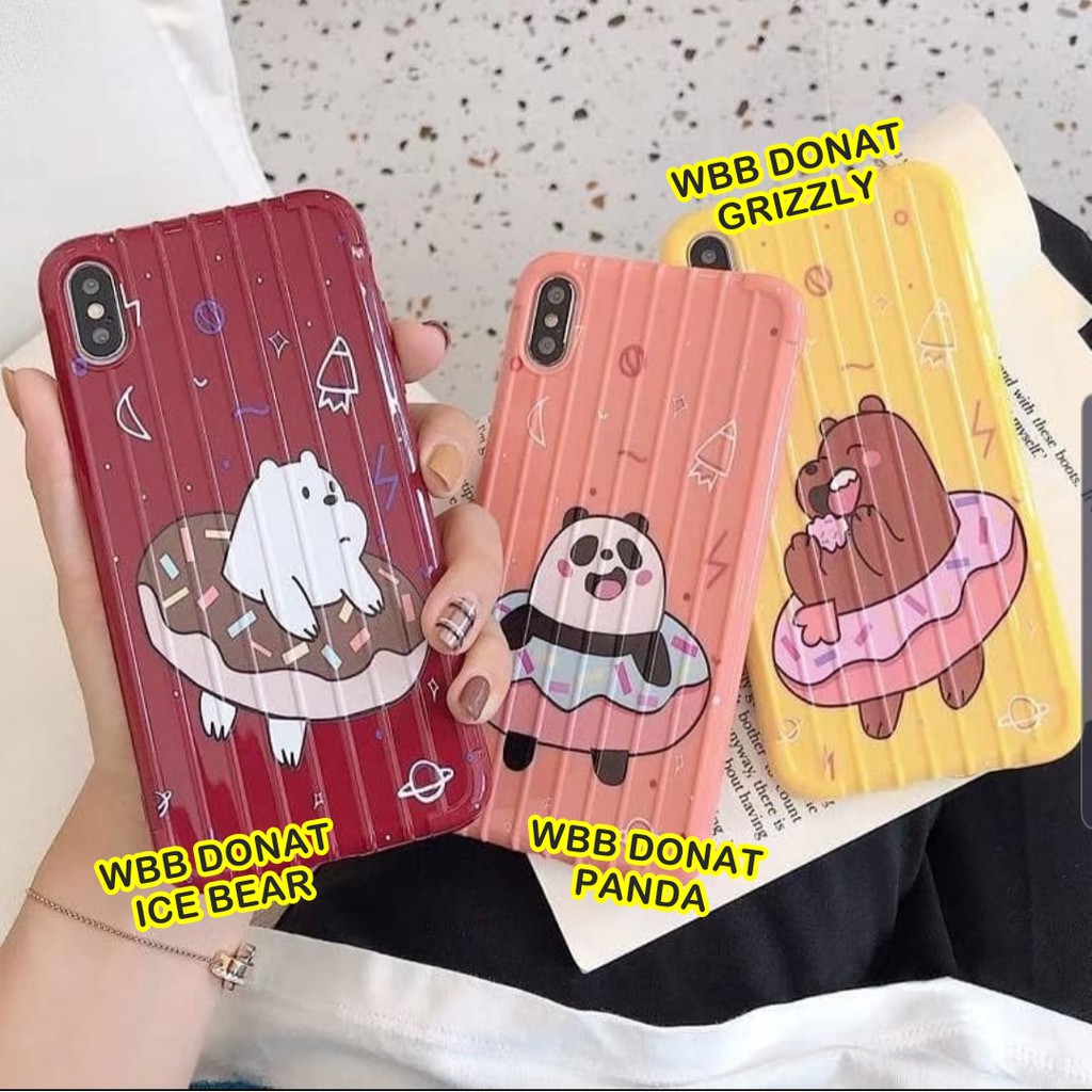 Samsung A10s A20s A30s A50 A50s We Bare Bears Soft Case DONAT Casing Cover