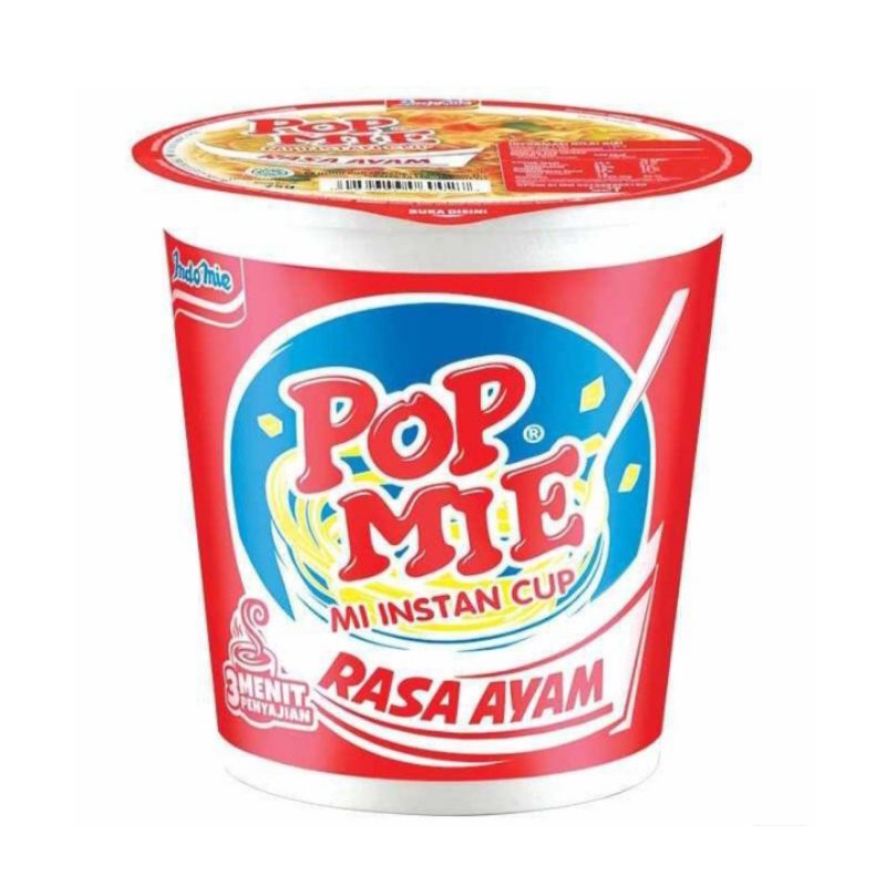 

POP MIE Mi Instan Cup Ayam