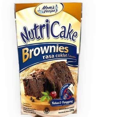 

NUTRICAKE BROWNIES BROWNIS COKELAT COKLAT 230 GR - 1 PC